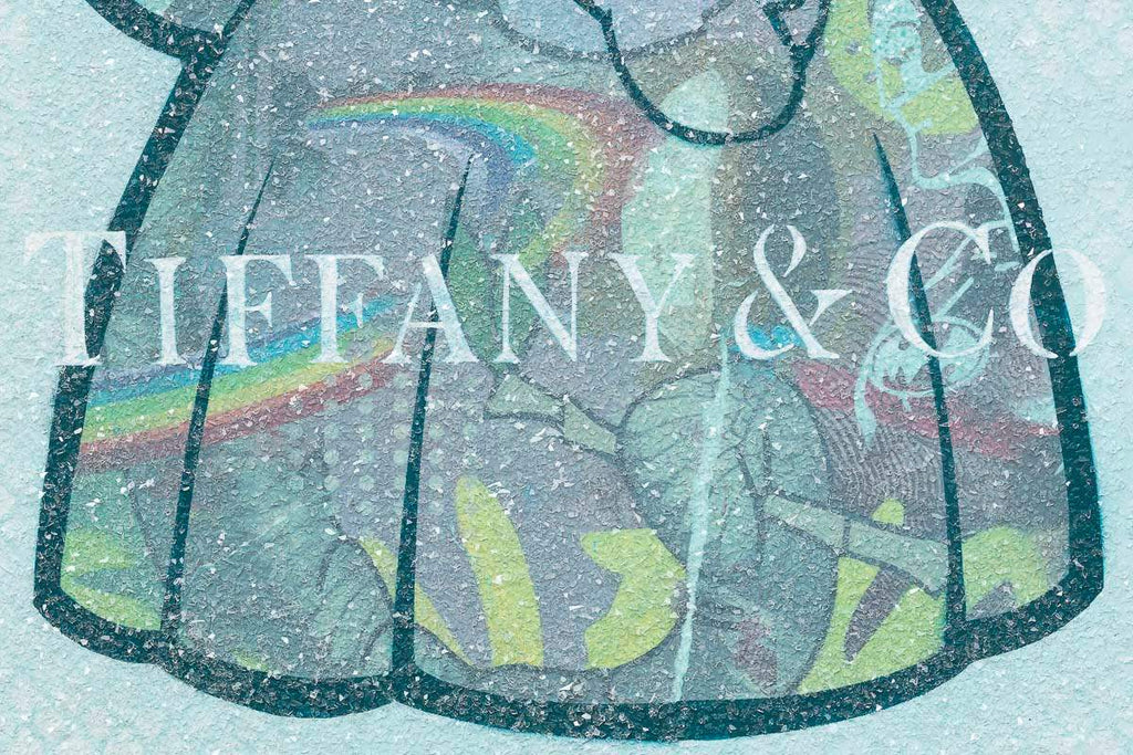 A Pair Of Peaches - Original - SOLD by artist Lhouette - Wyecliffe Galleries