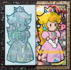 A Pair Of Peaches - Original - SOLD by artist Lhouette - Wyecliffe Galleries