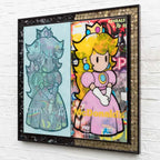 A Pair Of Peaches - Original - SOLD by artist Lhouette - Wyecliffe Galleries