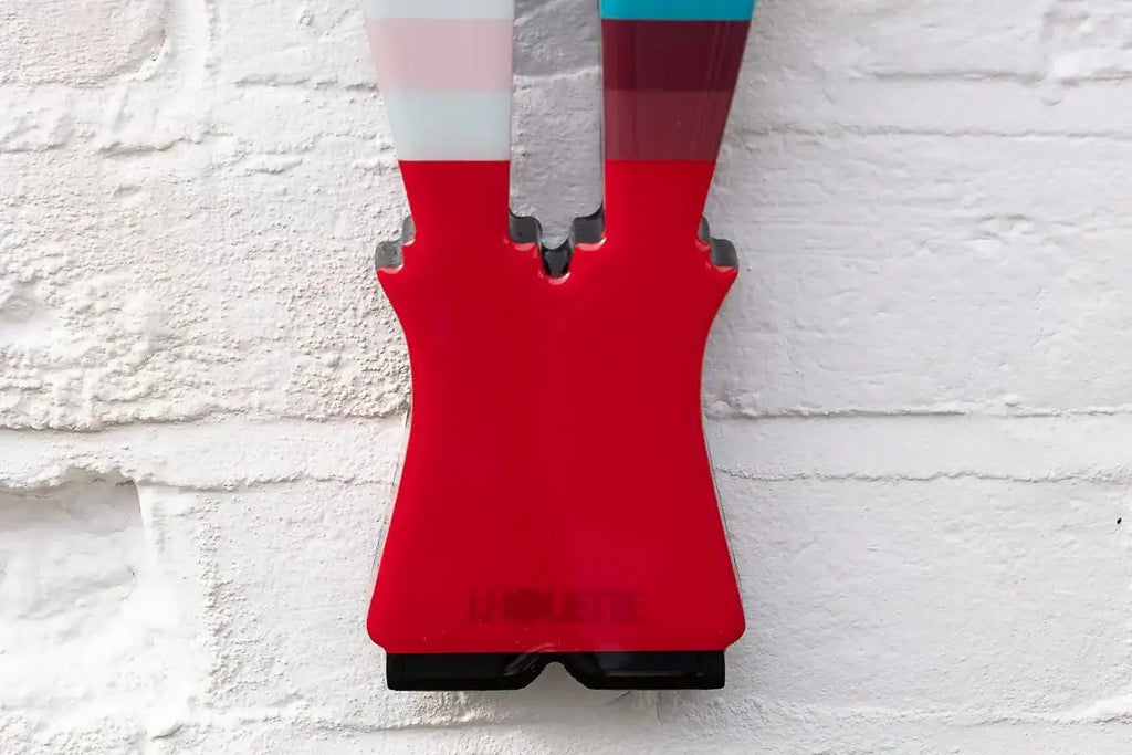 Angel Cake Mini Geometric Striped Wall Sculpture - Original - SOLD by artist Lhouette - Wyecliffe Galleries