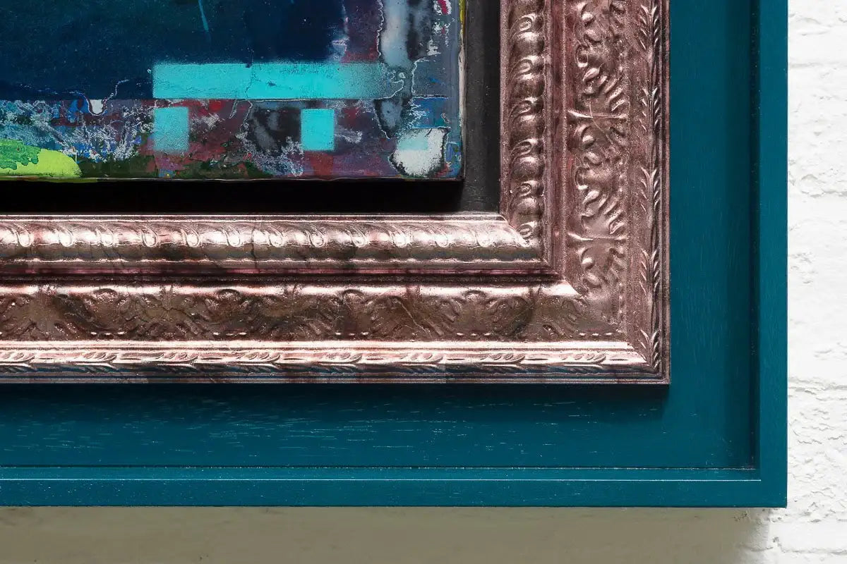 Angel Cake XL Mixer (Petrol) - Original by artist Lhouette - Wyecliffe Galleries