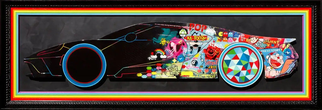 Another Side Of Me - Original - SOLD by artist Lhouette - Wyecliffe Galleries