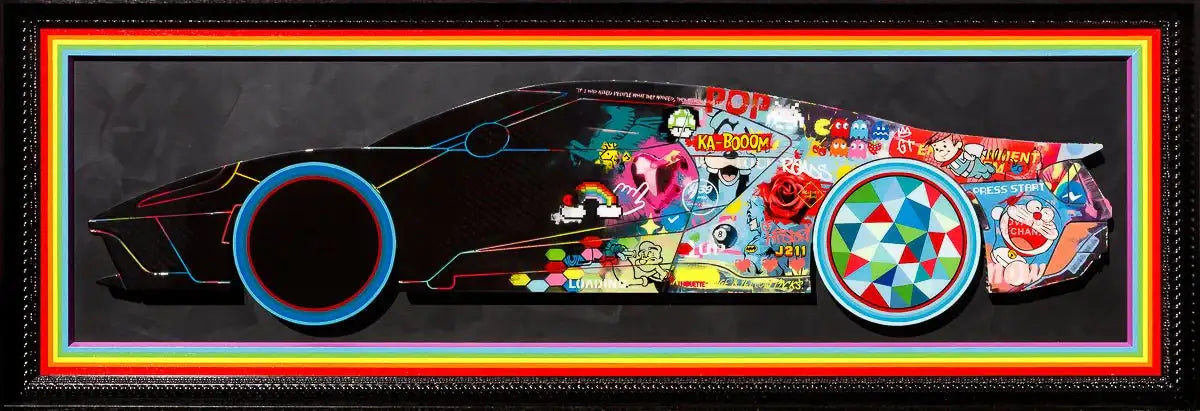 Another Side Of Me - Original - SOLD by artist Lhouette - Wyecliffe Galleries