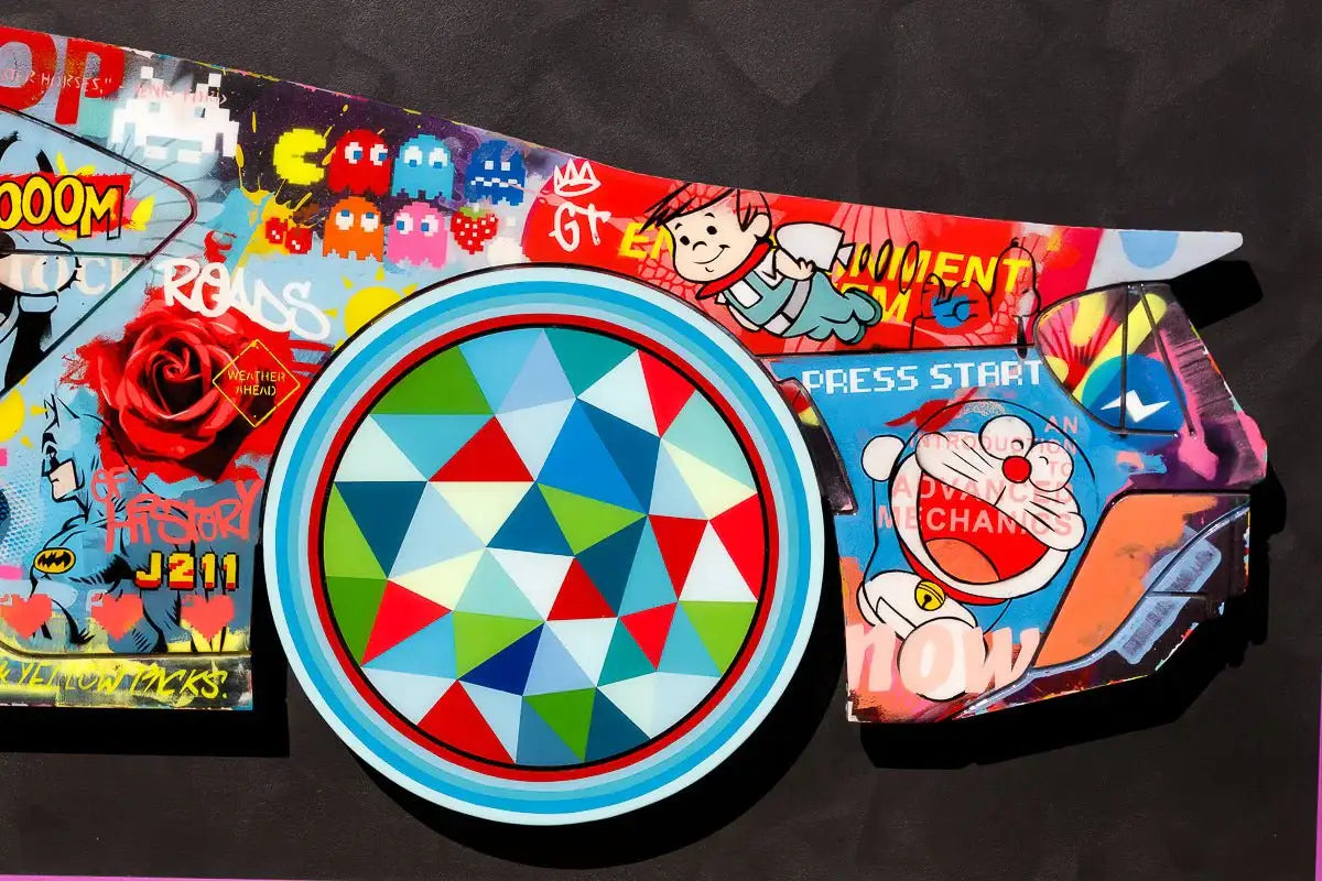 Another Side Of Me - Original - SOLD by artist Lhouette - Wyecliffe Galleries