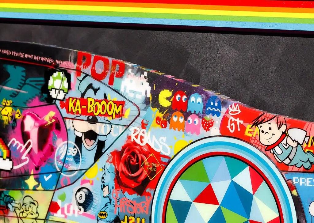 Another Side Of Me - Original - SOLD by artist Lhouette - Wyecliffe Galleries