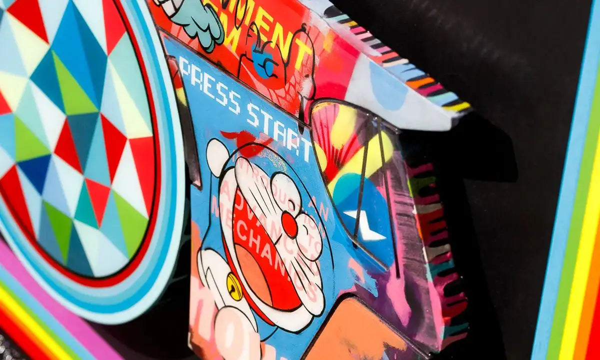 Another Side Of Me - Original - SOLD by artist Lhouette - Wyecliffe Galleries