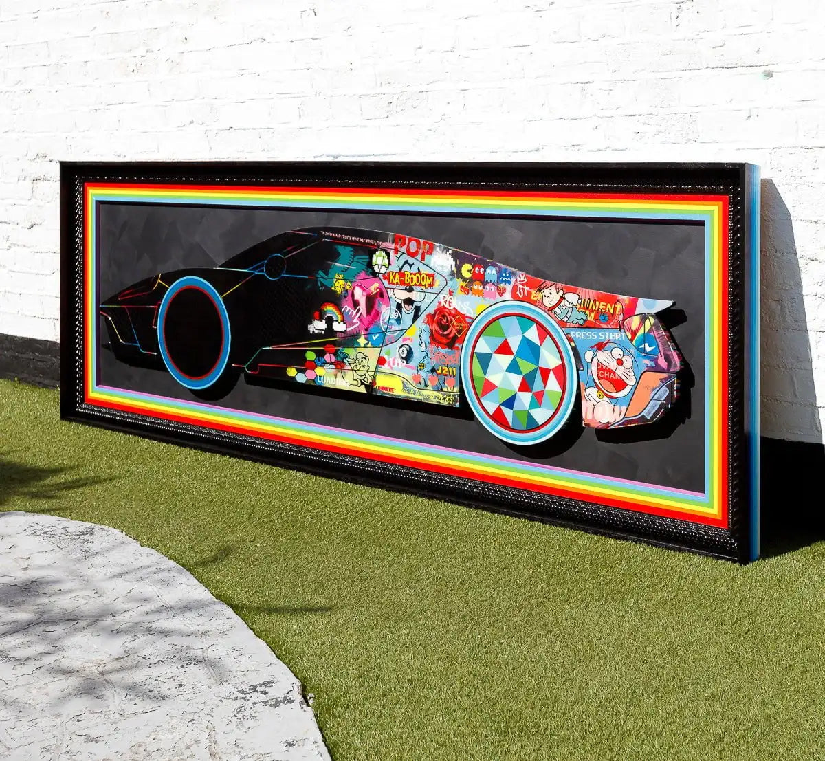 Another Side Of Me - Original - SOLD by artist Lhouette - Wyecliffe Galleries