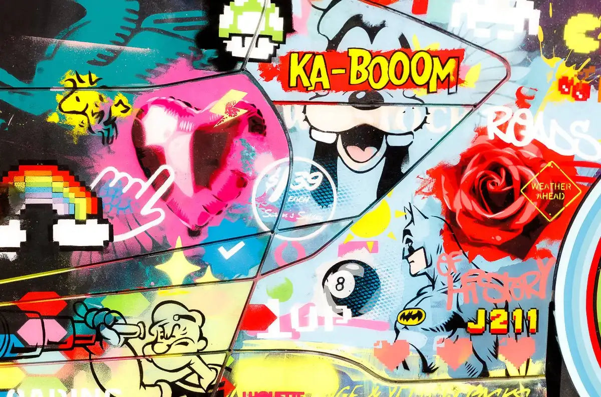 Another Side Of Me - Original - SOLD by artist Lhouette - Wyecliffe Galleries