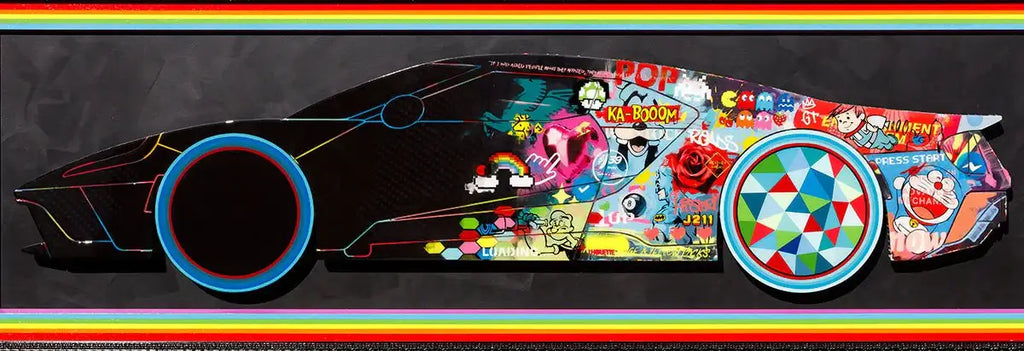 Another Side Of Me - Original - SOLD by artist Lhouette - Wyecliffe Galleries