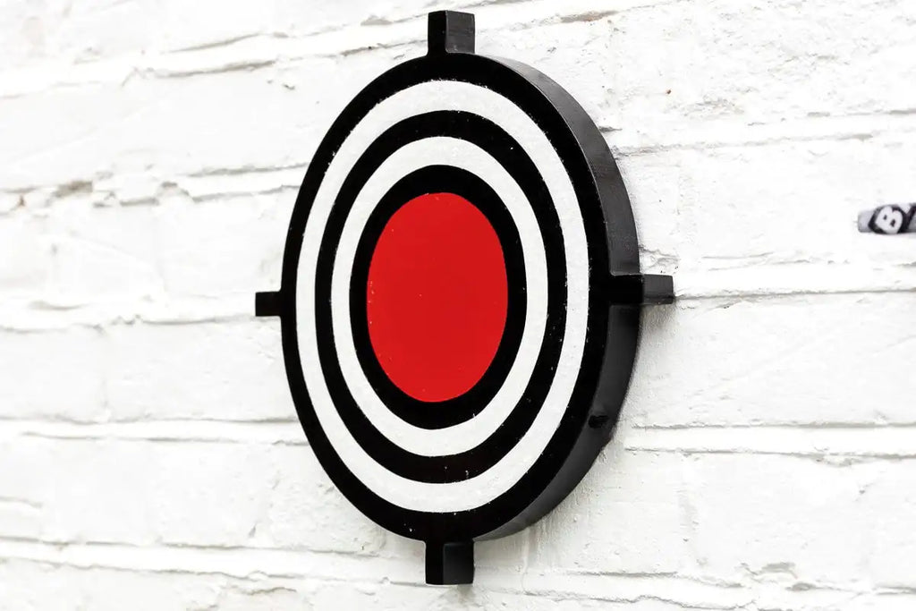 Bazooka Jo - Medium Paste-Up With Stripes - Original Sculpture - SOLD by artist Lhouette - Wyecliffe Galleries