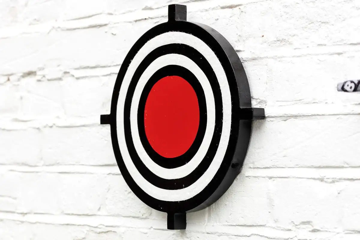 Bazooka Jo - Medium Paste-Up With Stripes - Original Sculpture - SOLD by artist Lhouette - Wyecliffe Galleries