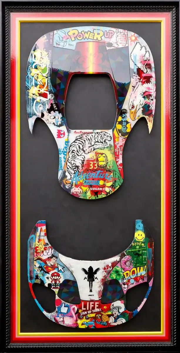 In Pieces - Original - SOLD by artist Lhouette - Wyecliffe Galleries