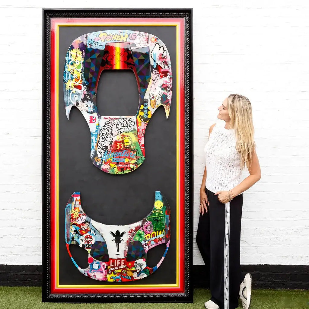 In Pieces - Original - SOLD by artist Lhouette - Wyecliffe Galleries