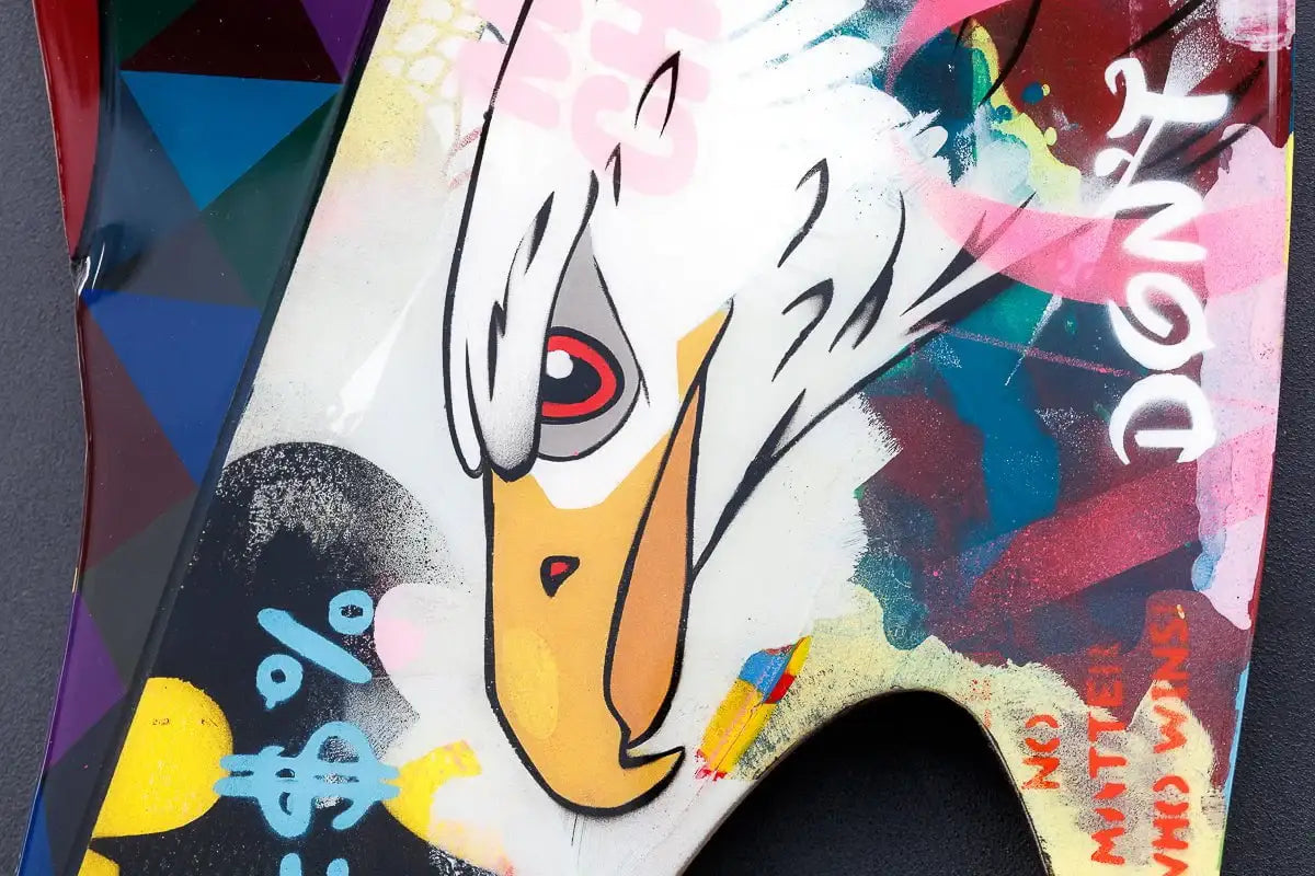 In Pieces - Original - SOLD by artist Lhouette - Wyecliffe Galleries