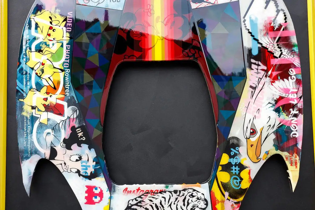 In Pieces - Original - SOLD by artist Lhouette - Wyecliffe Galleries