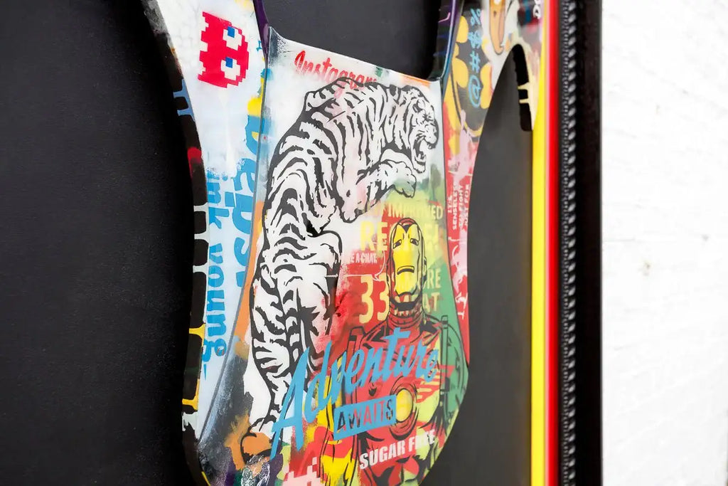 In Pieces - Original - SOLD by artist Lhouette - Wyecliffe Galleries