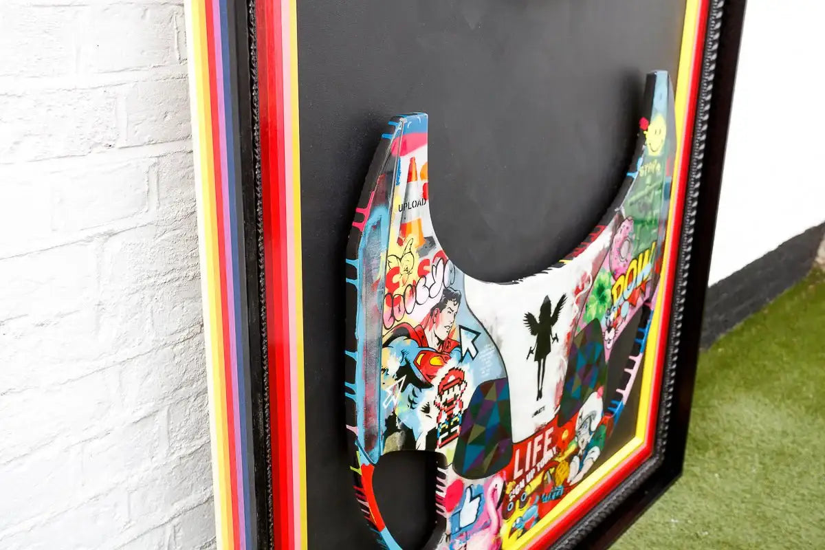 In Pieces - Original - SOLD by artist Lhouette - Wyecliffe Galleries