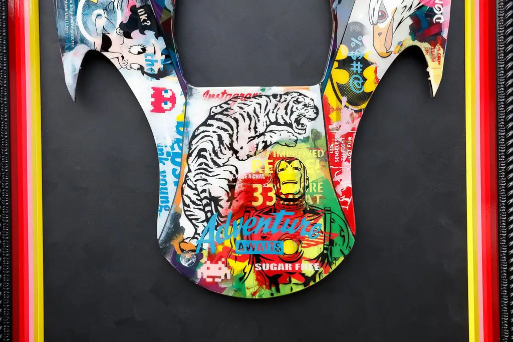 In Pieces - Original - SOLD by artist Lhouette - Wyecliffe Galleries