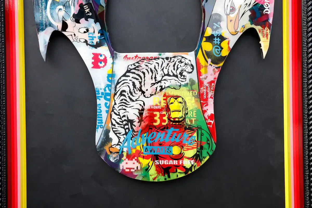 In Pieces - Original - SOLD by artist Lhouette - Wyecliffe Galleries