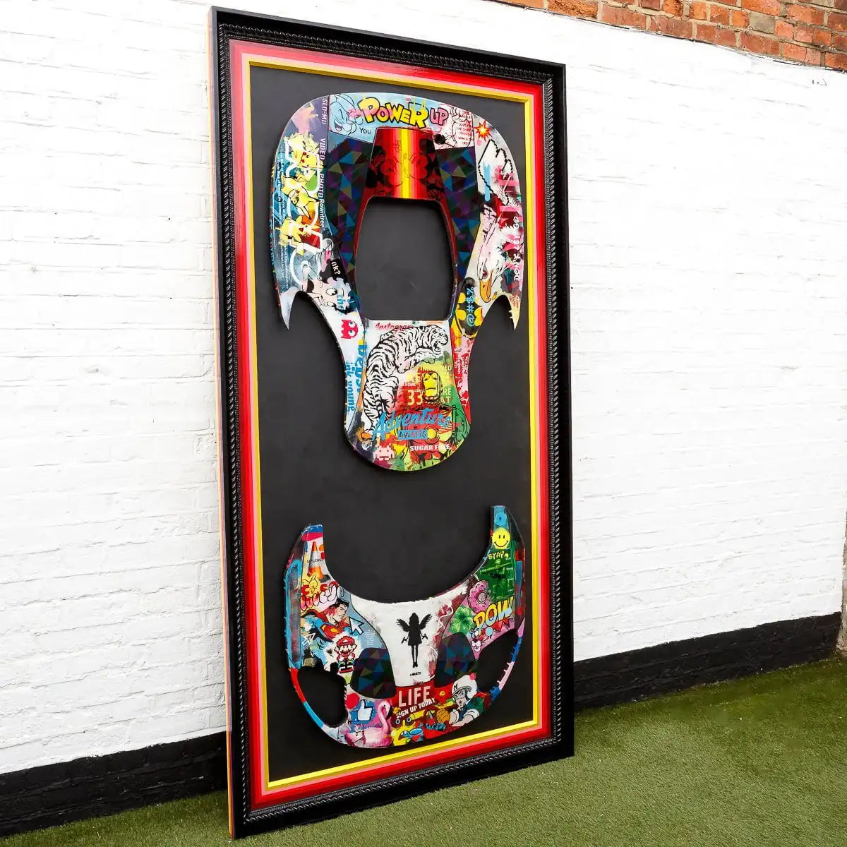 In Pieces - Original - SOLD by artist Lhouette - Wyecliffe Galleries