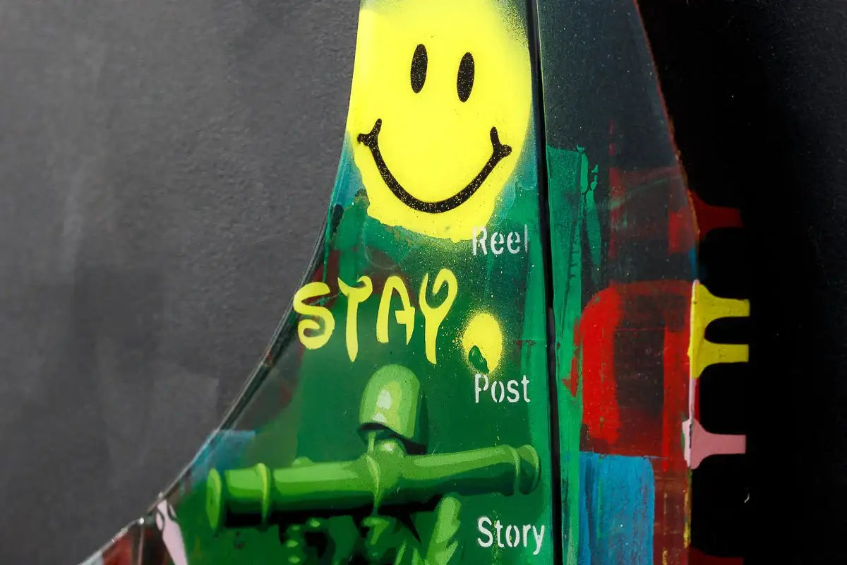 In Pieces - Original - SOLD by artist Lhouette - Wyecliffe Galleries