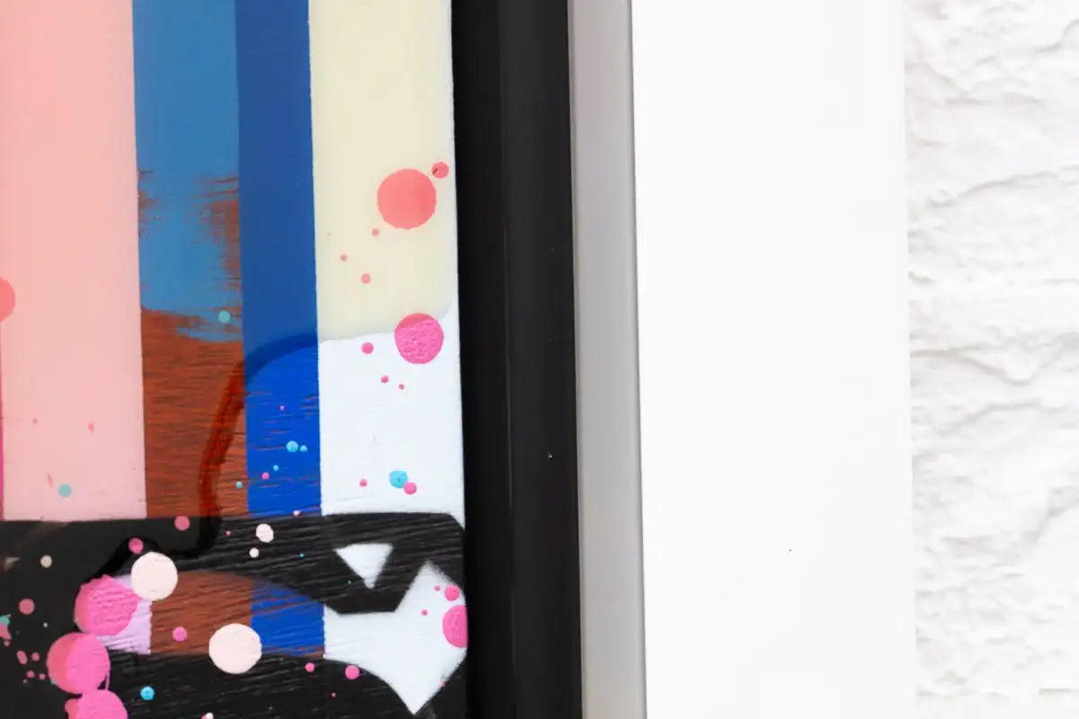 Colour Crate - Superman Icon - Original by artist Lhouette - Wyecliffe Galleries