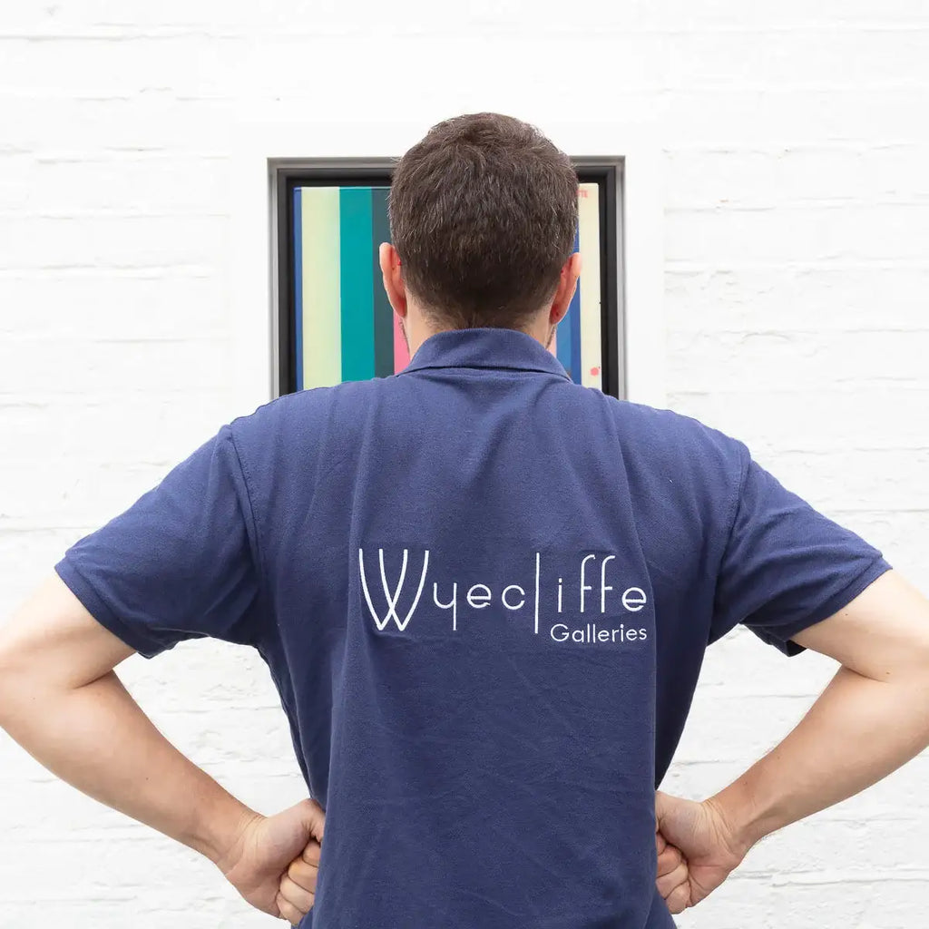 Colour Crate - Superman Icon - Original by artist Lhouette - Wyecliffe Galleries