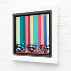 Colour Crate - Superman Icon - Original by artist Lhouette - Wyecliffe Galleries