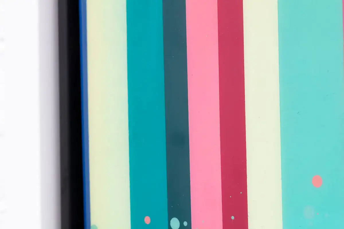 Colour Crate - Superman Icon - Original by artist Lhouette - Wyecliffe Galleries