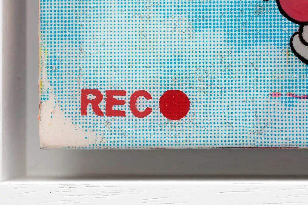 Dumbo - Miniature Pop Panel - Original - SOLD by artist Lhouette - Wyecliffe Galleries