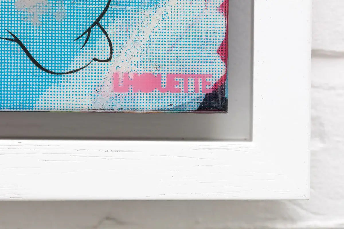 Dumbo - Miniature Pop Panel - Original - SOLD by artist Lhouette - Wyecliffe Galleries