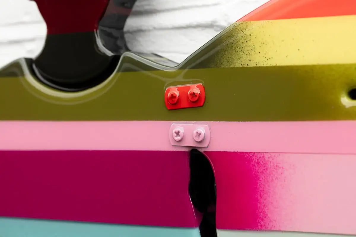 Firefly Striped Miniature - Original - SOLD by artist Lhouette - Wyecliffe Galleries