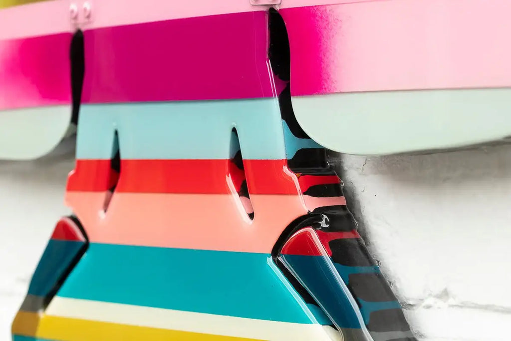 Firefly Striped Miniature - Original - SOLD by artist Lhouette - Wyecliffe Galleries