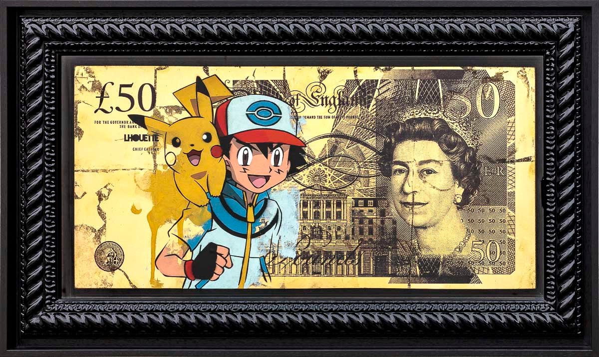 Gold Sterling Pikachu (Elizabeth) - Original Lhouette Original
