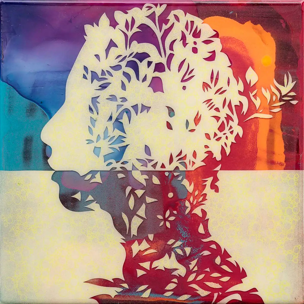 Grow with Me 2 - Small Study - Original - SOLD by artist Lhouette - Wyecliffe Galleries