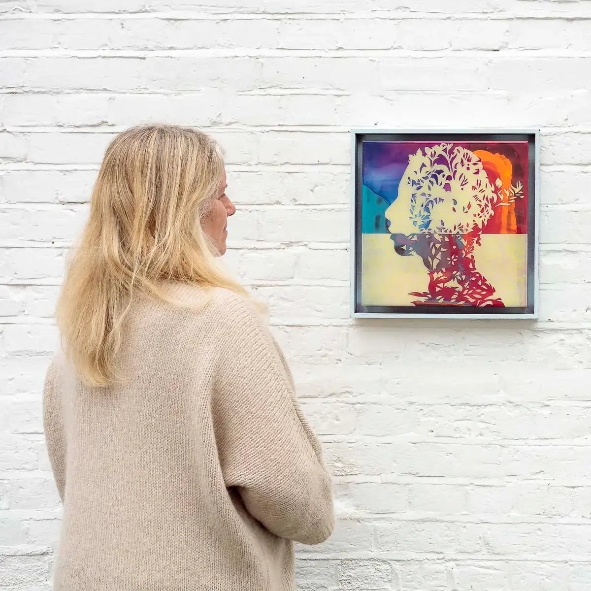 Grow with Me 2 - Small Study - Original - SOLD by artist Lhouette - Wyecliffe Galleries