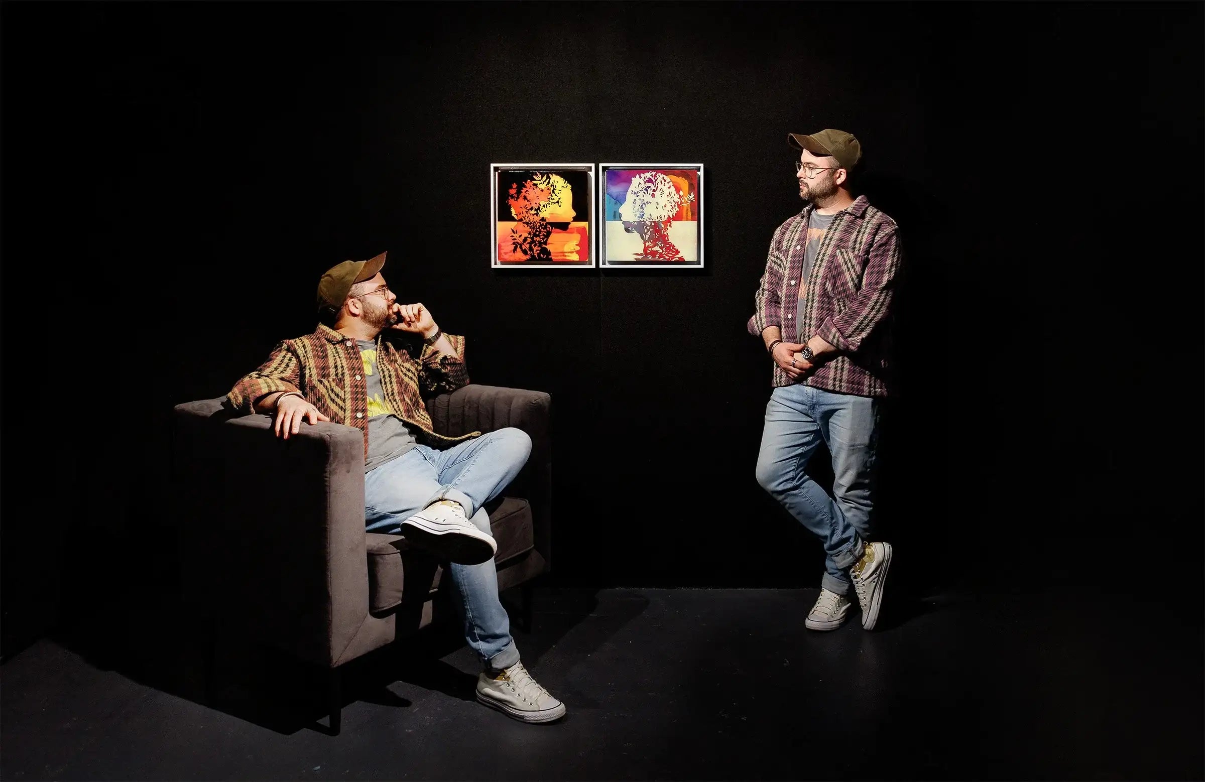 Grow with Me 2 - Small Study - Original - SOLD by artist Lhouette - Wyecliffe Galleries