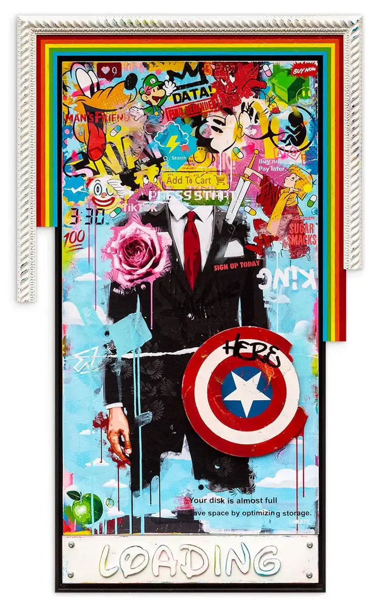 Headspace - Legacy Edition by artist Lhouette - Wyecliffe Galleries