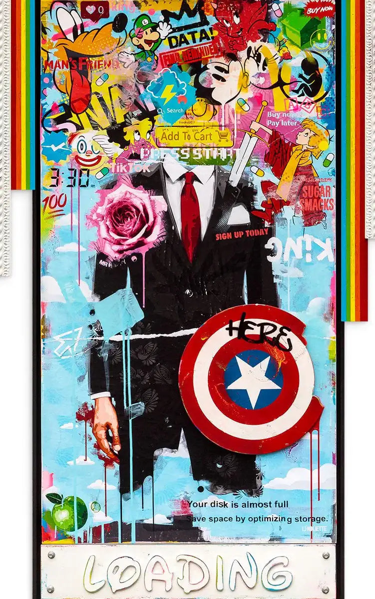 Headspace - Legacy Edition by artist Lhouette - Wyecliffe Galleries