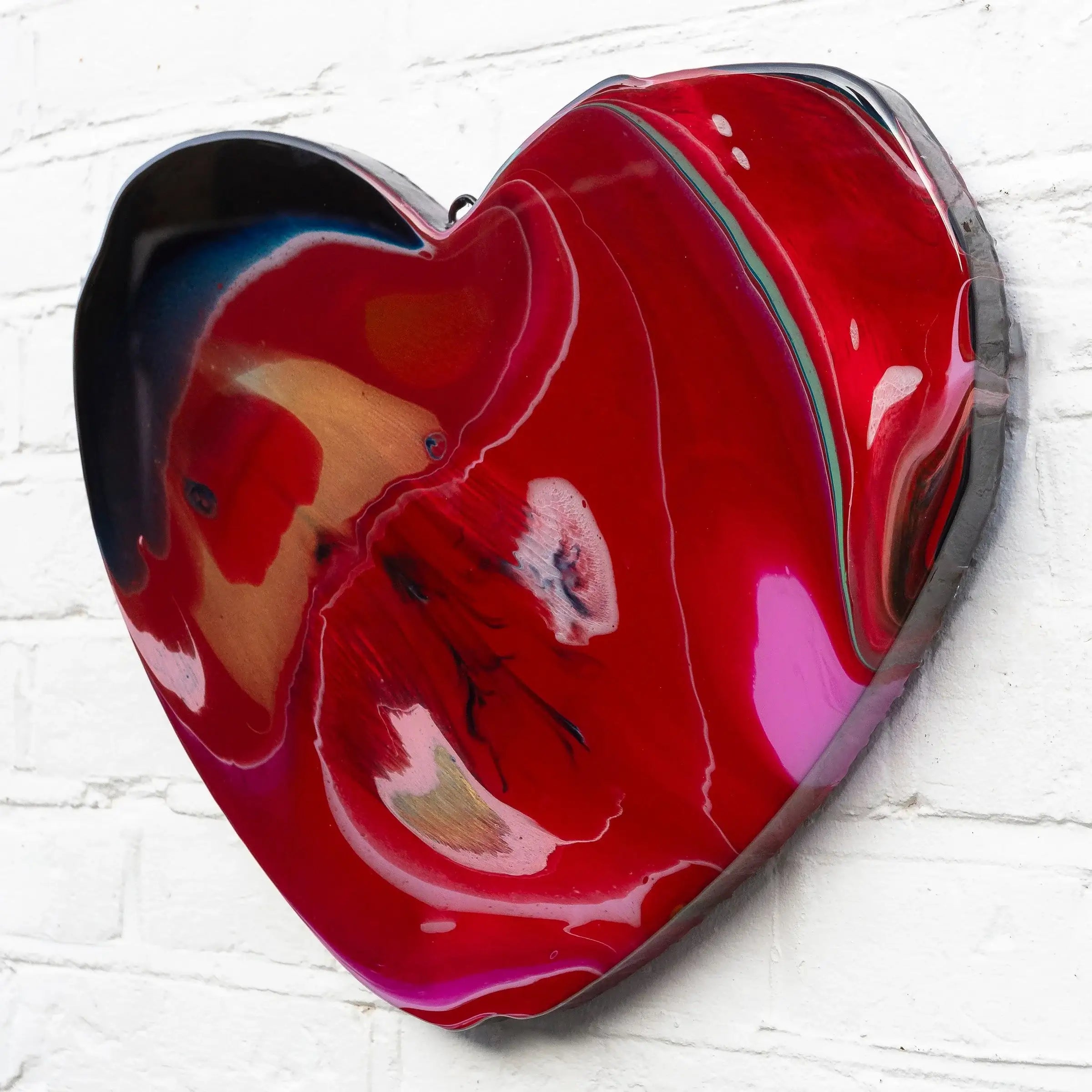 Heart Strings - Original Sculpture - SOLD by artist Lhouette - Wyecliffe Galleries