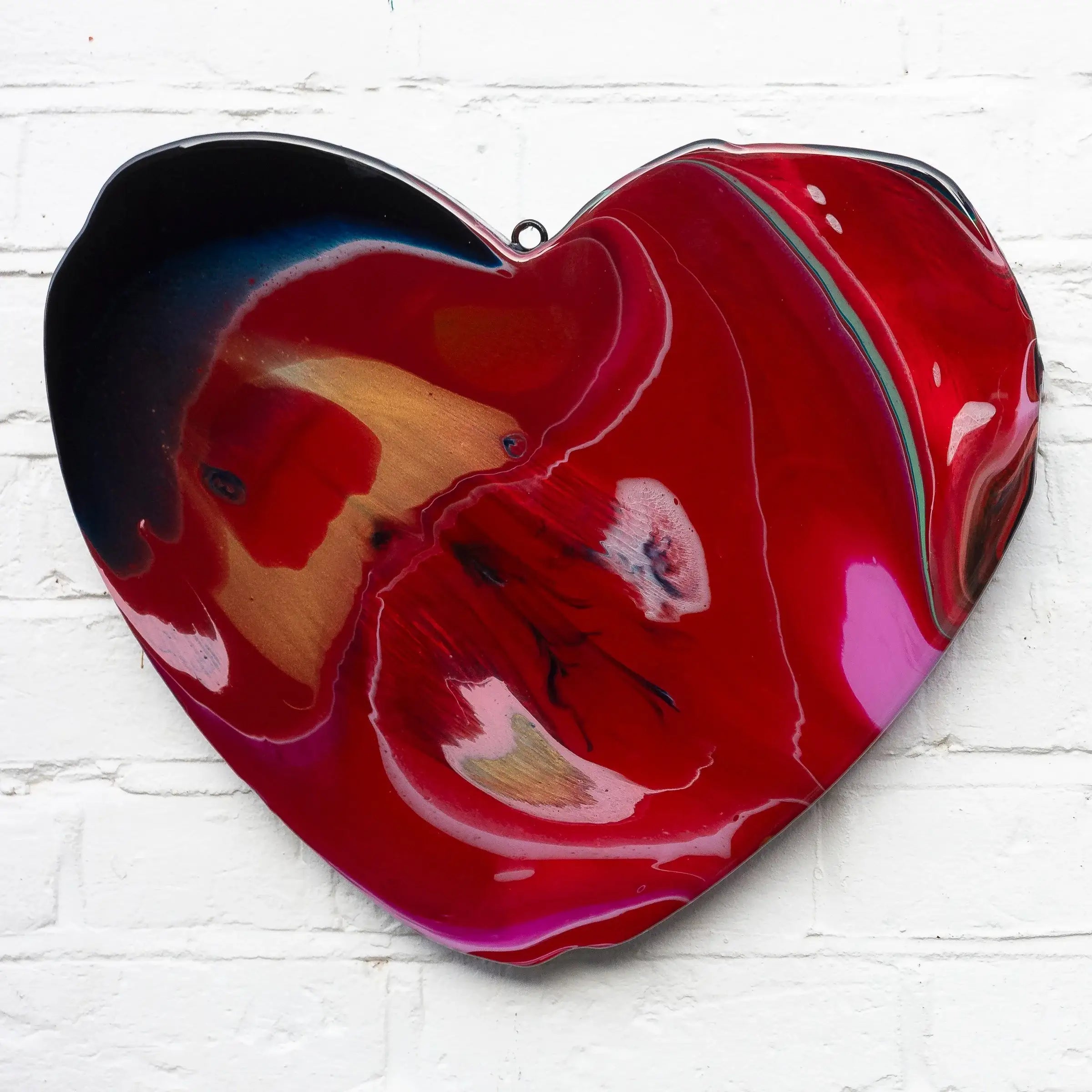 Heart Strings - Original Sculpture - SOLD by artist Lhouette - Wyecliffe Galleries