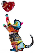 Heart Strings - Original Sculpture - SOLD by artist Lhouette - Wyecliffe Galleries