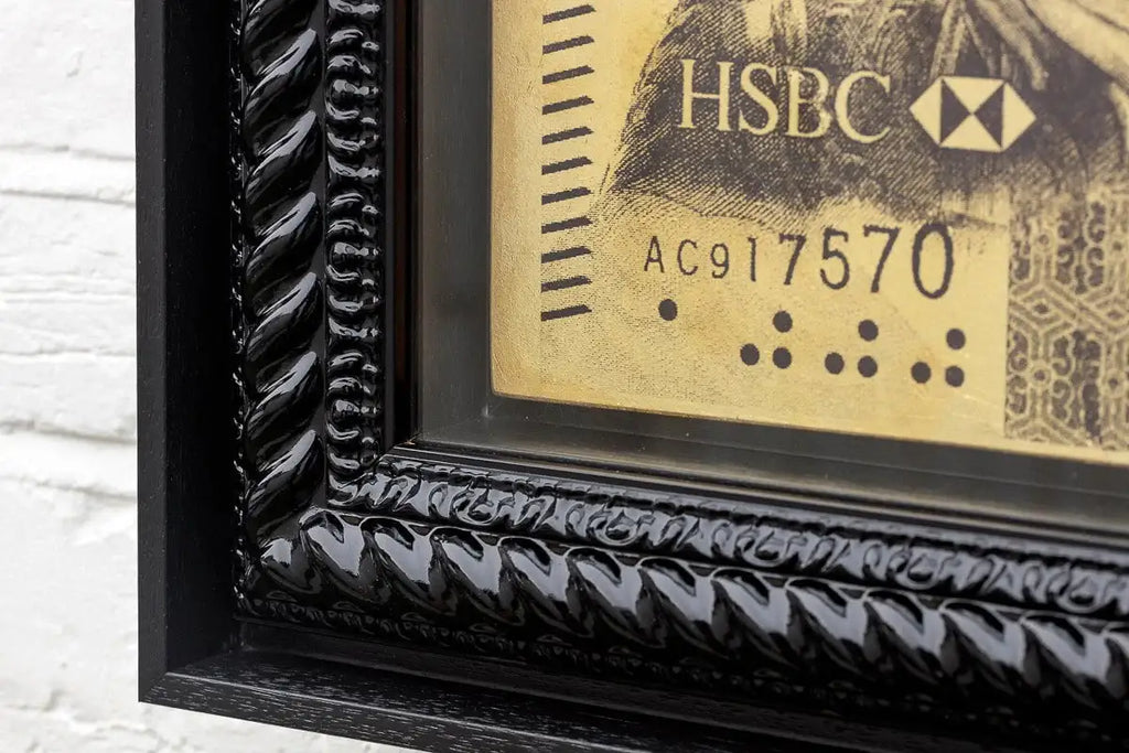 Hong Kong Dollar - Bowser - Original - SOLD by artist Lhouette - Wyecliffe Galleries