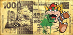 Hong Kong Dollar - Bowser - Original - SOLD by artist Lhouette - Wyecliffe Galleries