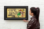 Hong Kong Dollar - Bowser - Original - SOLD by artist Lhouette - Wyecliffe Galleries