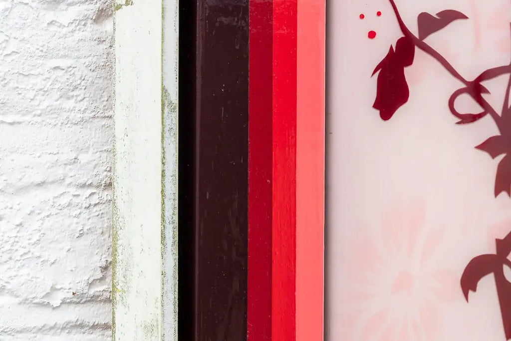 I Walk Amongst the Flowers - Large Diptych Study - Original - SOLD by artist Lhouette - Wyecliffe Galleries