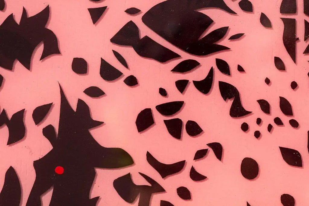 I Walk Amongst the Flowers - Large Diptych Study - Original - SOLD by artist Lhouette - Wyecliffe Galleries