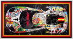 In Pieces (Ford GT) - Deluxe Edition - SOLD by artist Lhouette - Wyecliffe Galleries