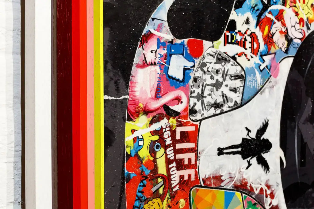 In Pieces (Ford GT) - Deluxe Edition - SOLD by artist Lhouette - Wyecliffe Galleries