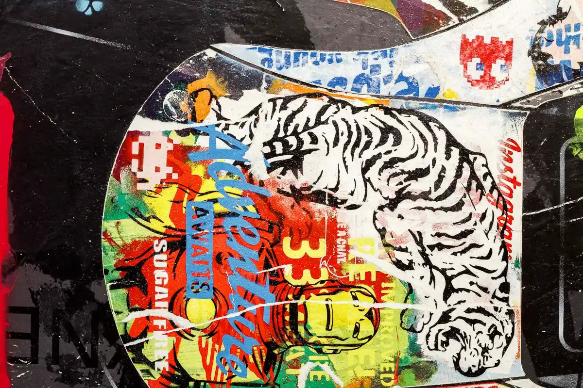 In Pieces (Ford GT) - Deluxe Edition - SOLD by artist Lhouette - Wyecliffe Galleries